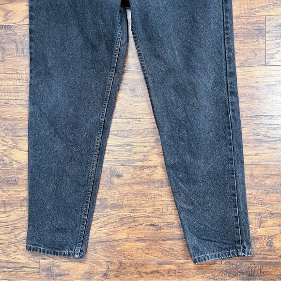 vintage • 90s Levi’s 512 jeans Slim Fit Tapered Leg black denim mom high rise - Picture 7 of 9